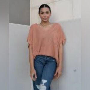 UO OUT FROM UNDER oversized waffle shirt size women’s extra small